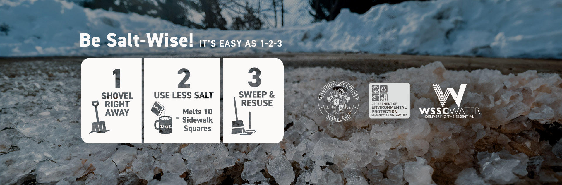 Be Salt wise in winter