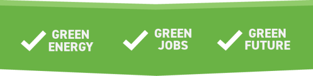 green energey green jobs green future